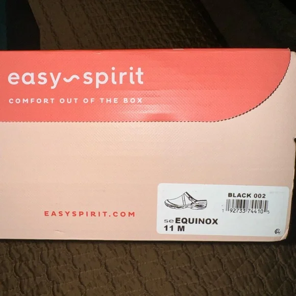 NWT Easy Spirit “Equinox” Black Suede Mules Size 11M - Picture 6 of 7
